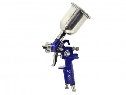 Stříkací pistole HVLP mini , kov. zásobník 150ml max. 3bar GEKO