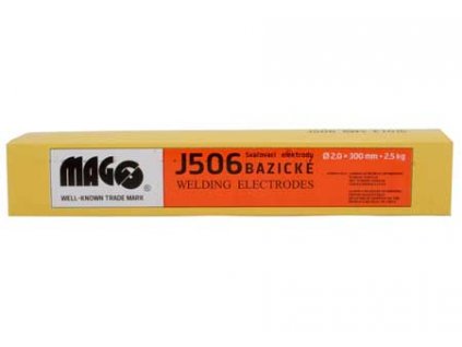 Svařovací bazické elektrody J506/2,0x300/2,5kg MAGG 53301K