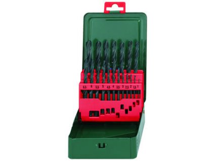 Sada vrtáků do kovu HSS-R Metabo Promotion 19ks + kvalitní značková sada vrtáků v rozsahu 1-10 mm