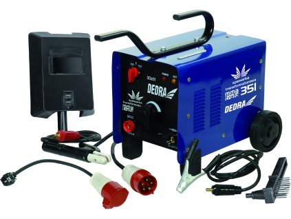 Svářečka transformátorová 90/250 A, 230 V/400 V + přípojka č.DESa016k DEDRA DESA351 + Dárek, servis bez starostí v hodnotě 300Kč