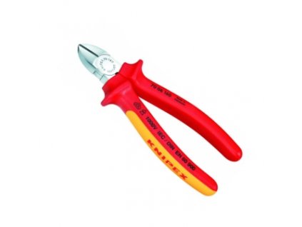 Stranové štípací kleště Knipex 180 mm, potah PVC do 1000 V