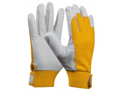 Pracovní rukavice kozinková useň UNI FIT COMFORT velikost 8