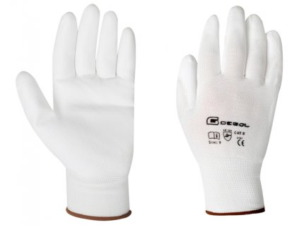 Pracovní nylonové rukavice MICRO FLEX velikost 7