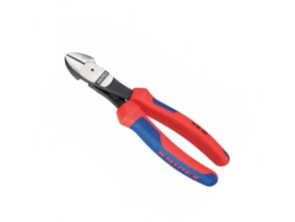 Štípací kleště stranové pevnostní 180 mm, zesílené PVC KNIPEX 7402180  + Dárek, servis bez starostí v hodnotě 300Kč