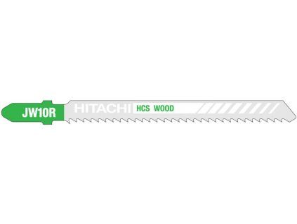 Pilový plátek do přímočaré pily na dřevo JW10R - 5ks HITACHI 750019