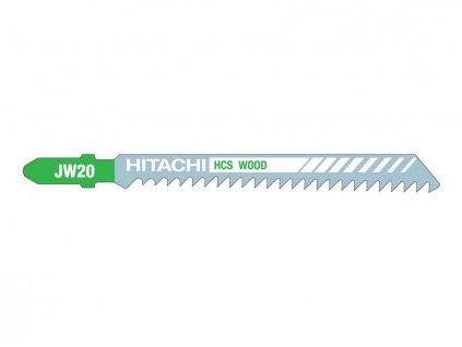 Pilový plátek do přímočaré pily na dřevo JW20 - 5ks HITACHI 750021