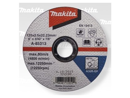 řezný kotouč 125x2,5x22 ocel Makita A-85313