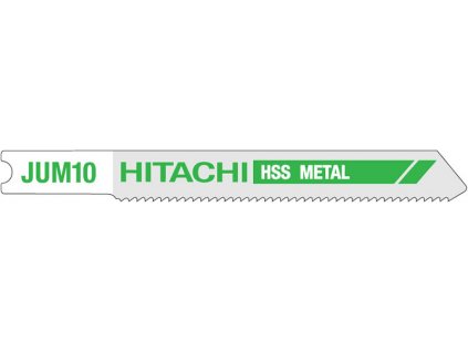 Pilový plátek do přímočaré pily na kov JUM10 - 5ks HITACHI 750026