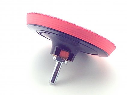 Univerzální unašeč na brusné výseky se suchým zipem 115mm, závit M14, +stopka