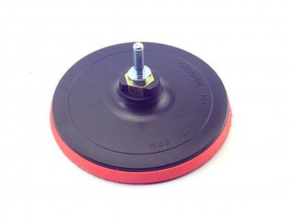 Univerzální unašeč na brusné výseky se suchým zipem 150mm, závit M14, +stopka