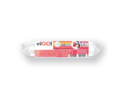 viGO! Mikrotenové sáčky 6µm 20x30cm - 80 ks QUICKPACK 7561328