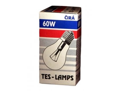 Topný článek E27 60W - čirá TES-LAMP s.r.o. E27060CIRA