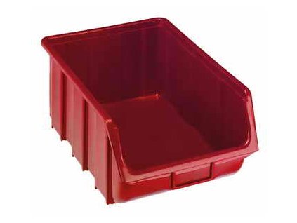 Krabička do dílny pro usklanění malých spojovacích materiálů 33x50x19 - červený MAGG ECOBOX115C