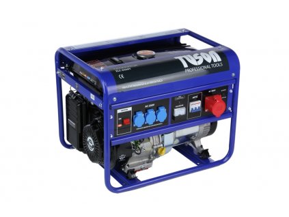 Benzínová elektrocentrála 5500W OHV, AVR, třífázová, výstup 3x220V + 1x380V