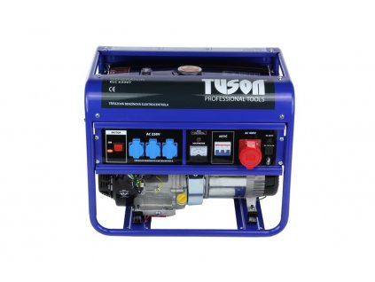 Benzínová elektrocentrála 5500W OHV, AVR, třífázová, výstup 3x220V + 1x380V