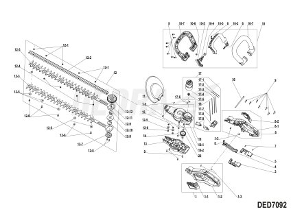 Aku vrtací šroubovák 12V, 1,5Ah, 3-5h, 0-650rpm DEDRA XDED7092.12