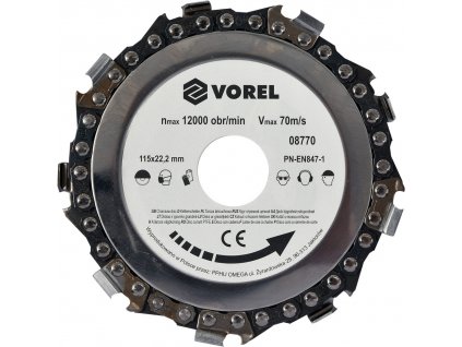 Kotouč řetězový 115 mm Vorel TO-08770