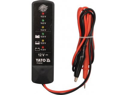 Tester autobaterií LED Yato YT-83101