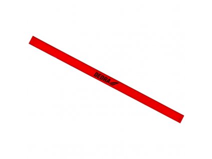Tužka stolařská HB 24,5 cm červená DEDRA M9003