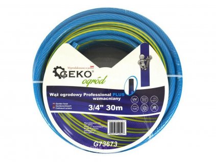 Hadice zahradní PROFESSIONAL PLUS modrá 3/4", 30 m GEKO GEKO nářadí G73673