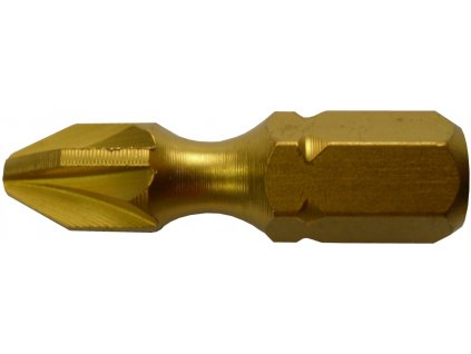 Pozidriv bit PZ1x25mm bit TiN torzní - 1ks WEKADOR GSPZ125TO