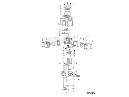 Zásuvka USB DEDRA XMC0904.22