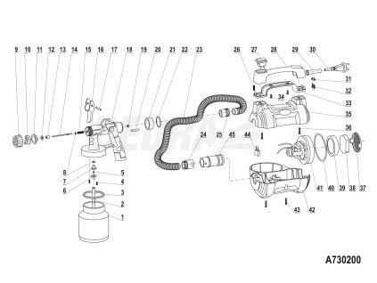 Velká podložka DEDRA XA730200.12