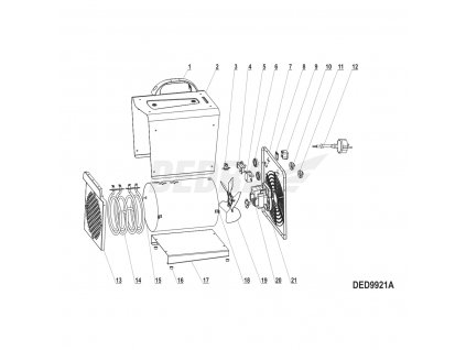 MotorYJF61/20 40W DEDRA XDED9921A.20