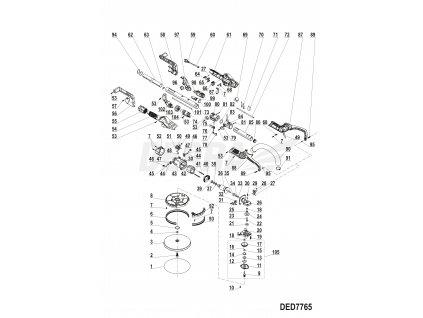 Rotor DEDRA XDED7765.36