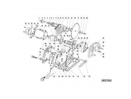 Rotor DEDRA XDED7925.42