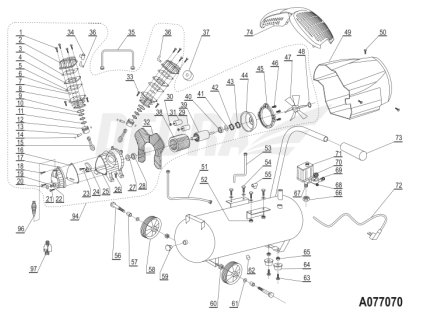 Pohonná jednotka cpl DEDRA XA077070.94
