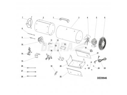 Motor DEDRA XDED9946.05