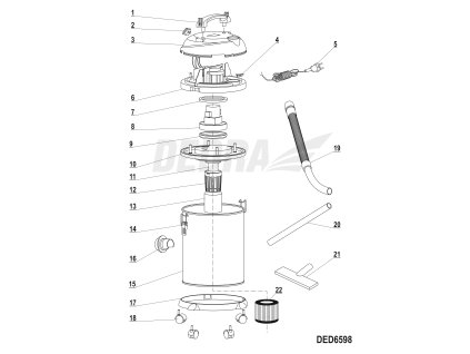 Balení DEDRA XDED6598.99