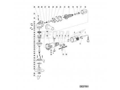 Spínač S125D DEDRA XDED7951X.9