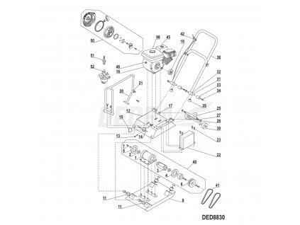 Zapalovací svíčka F7RTC DEDRA XDED8830.51