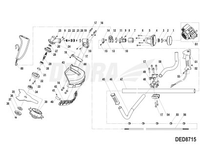Těsnění DEDRA XDED8715.S09