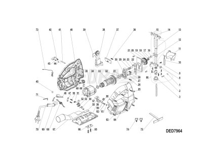 Rotor DEDRA XDED7964.33