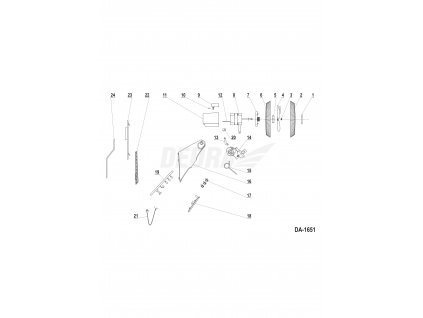 Motor DEDRA XDA-1651.08