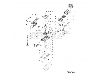 Upínací pružina DEDRA XDED7943.28