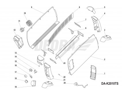 Motor DEDRA XDA-K2010TS.11