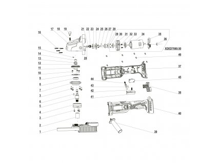 Wedge DEDRA XDED7069.06