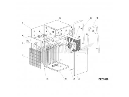 Tepelná ochrana KSD301 45C DEDRA XDED9926.10