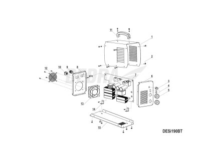 Napájecí kabel DEDRA XDESI190BT.002