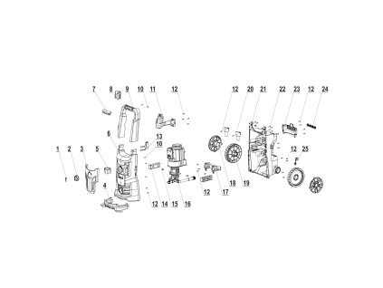 Uchycení motoru DEDRA XDED8824.14