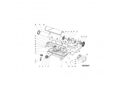 Palivová tryska K175 DEDRA XDED9964TX1.31
