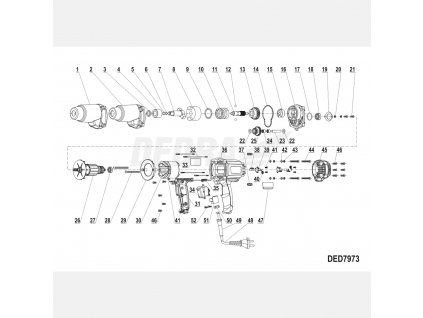 Pouzdro DEDRA XDED7973.03