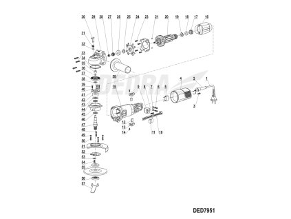 Přijímací zařízení DEDRA XDED7951X.37
