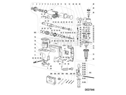 Rotor DEDRA XDED7846.75