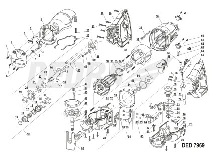 Napájecí kabel DEDRA XDED7969.72