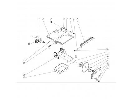 Pracovní stůl DEDRA XA044010.02